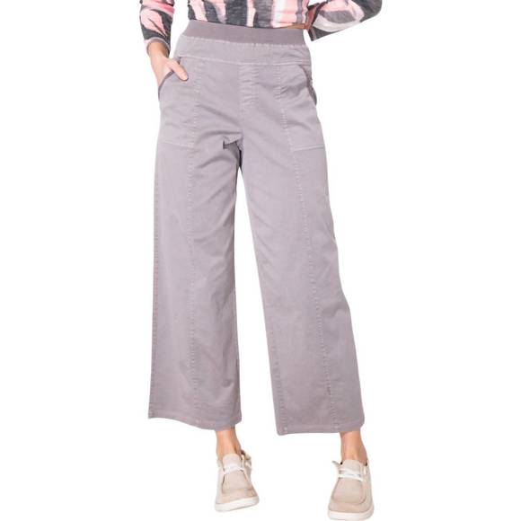 NEW HABITAT salt wash wide leg pants in fog - Picture 1 of 3